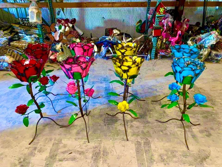 Valentine’s Day Pottery Flowers