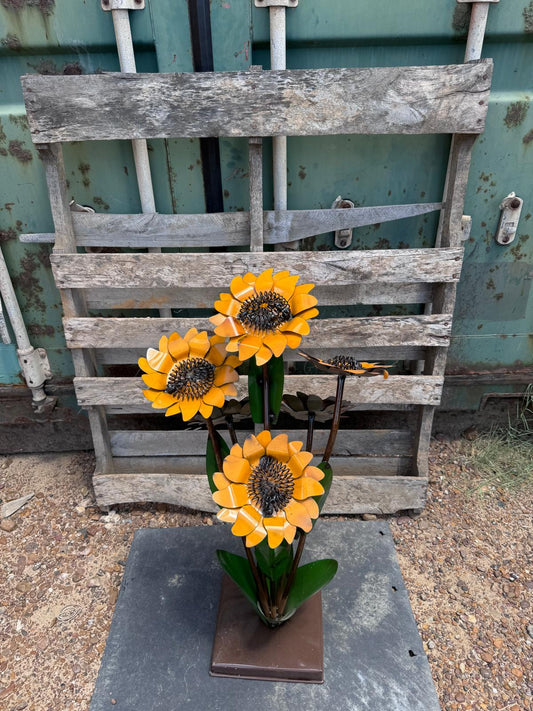 Sunflower Metal Art Sculpture